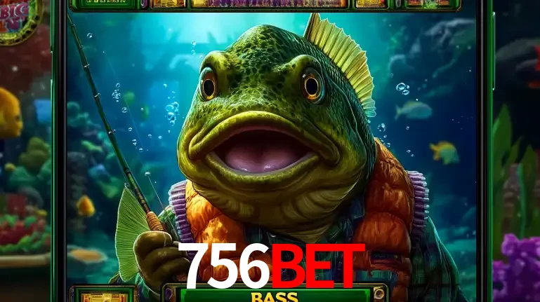 Personagem de peixe pescador do popular jogo de slot com tema de pescaria, uma das emocionantes opções de caça-níqueis para jogar e ganhar no cassino 756bet.